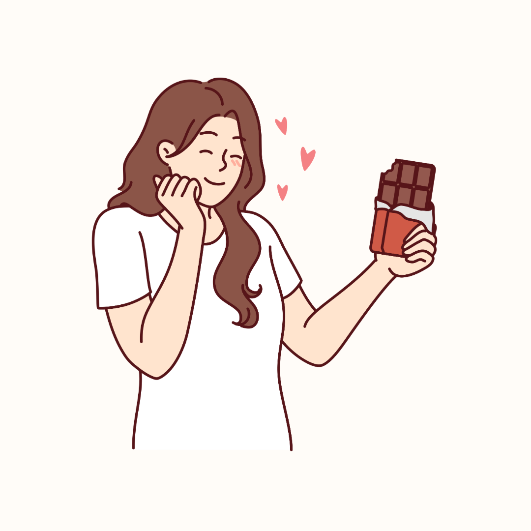 Manger du chocolat avec plaisir et sans culpabilité